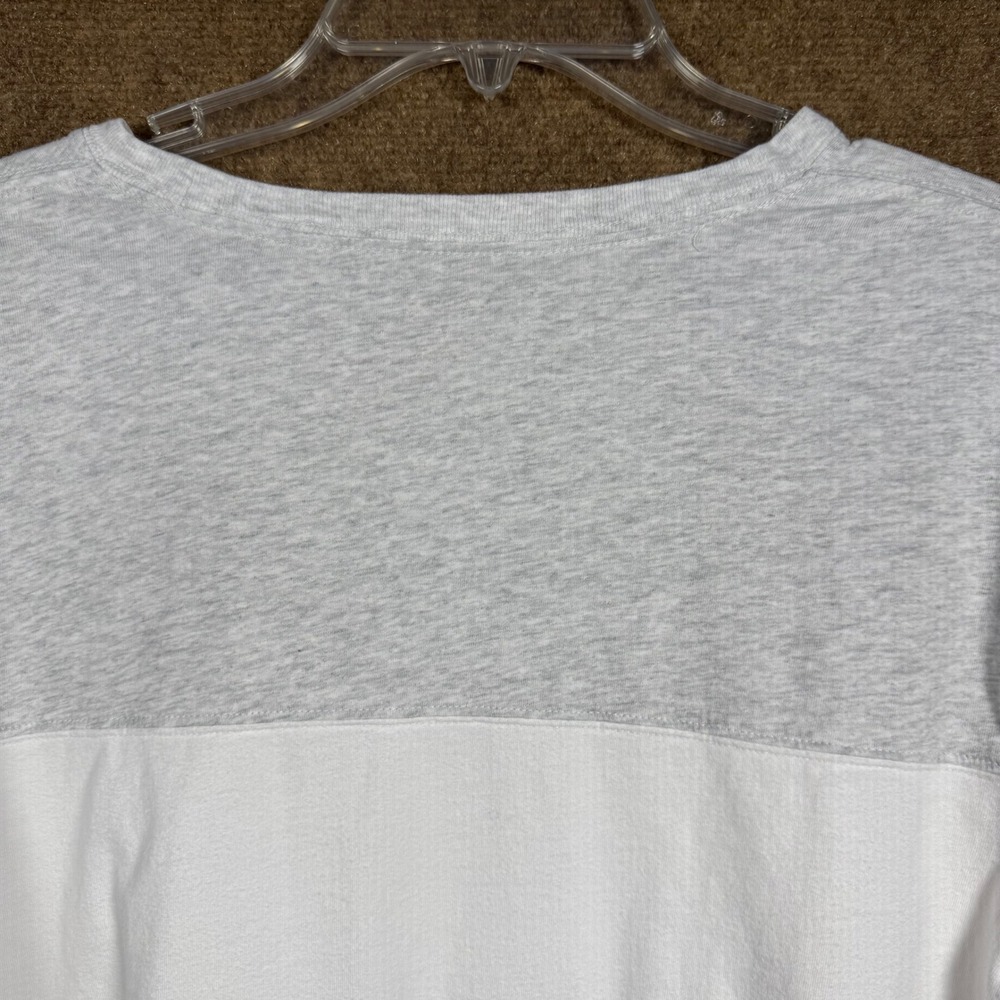 PINK Victoria Secret T Shirt Medium M Loungewear Basic Top Long Sleeve Logo - Picture 8 of 9
